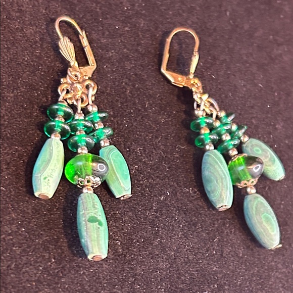 bohemian-style chandelier earrings. - Picture 3 of 8